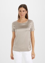 Regular Fit Blouses T-Shirt feather grey