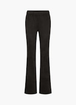 Boot Cut Pants Tech velours - bootcut trousers black