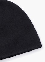 One Size Strick Cashmere Blend - Mütze black