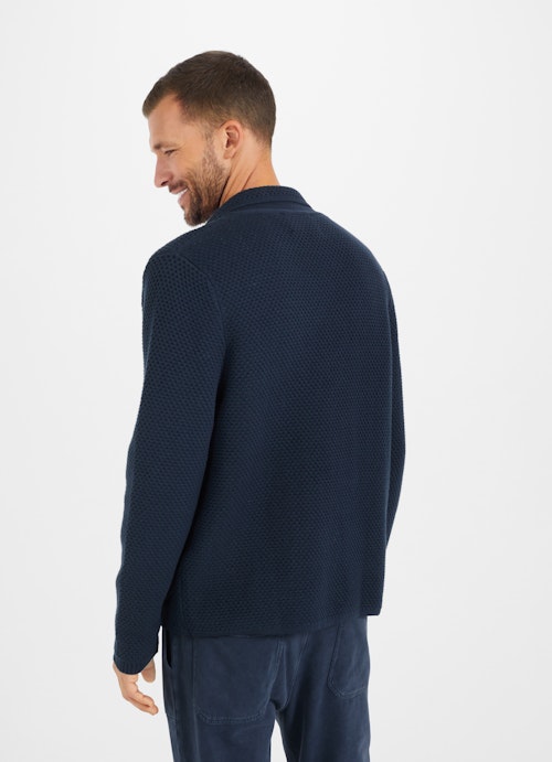 Regular Fit Hoodies Cherish Cotton - Blazer dark ink