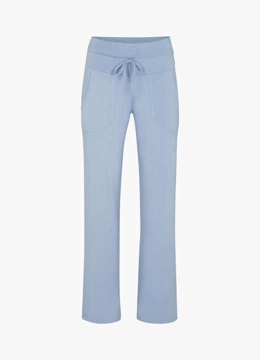 Wide Leg Fit Hosen Nightwear - Hose cash.blue