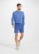 Coupe Slim Fit Bermuda Terrycloth - Shorts french blue