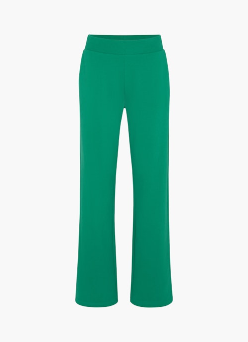 Boot Cut Pants Wide Leg Fit - Sweatpants smaragd