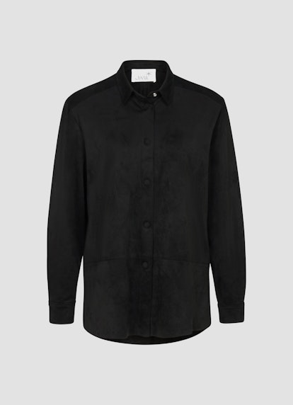 Coupe Regular Fit T-shirts Tech Velours - Overshirt black