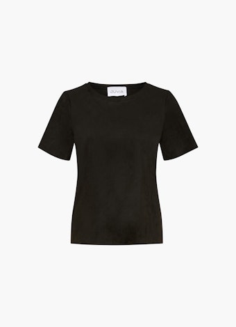 Coupe Loose Fit T-shirts Tech Velours - T-Shirt black