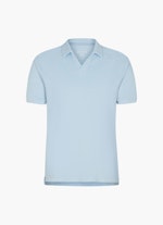 Regular Fit T-Shirts Frottee - Polo Shirt ice blue