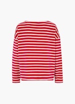 Coupe Loose Fit Sweat-shirts Monaco Baby Sweater Velvet Striped red-eggshell
