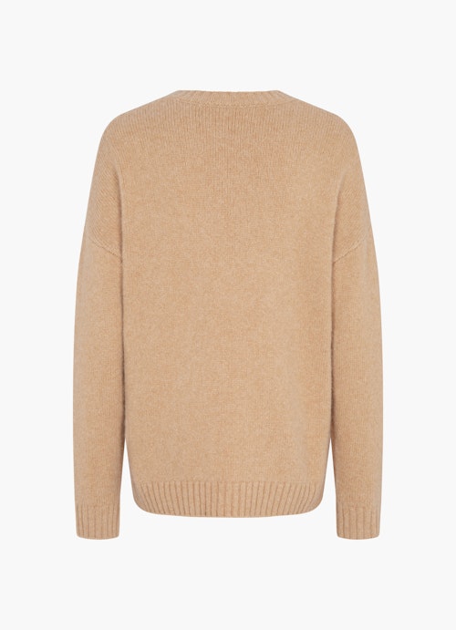 Taille unique Maille Fluffy Knit Sweater Kitzbühel camel melange