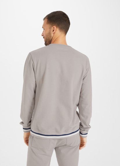 Regular Fit Sweatshirts Herringbone - Sweater flannel