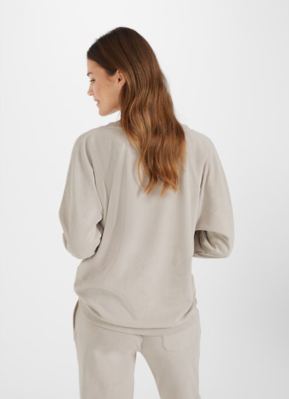 Coupe Loose Fit Sweat-shirts Sweatshirt feather grey
