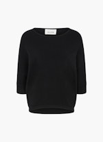 Coupe Casual Fit Maille Cashmere Blend - Sweater black