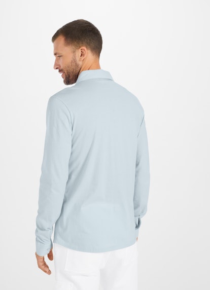 Coupe Regular Fit Chemises Jersey - Shirt ice blue