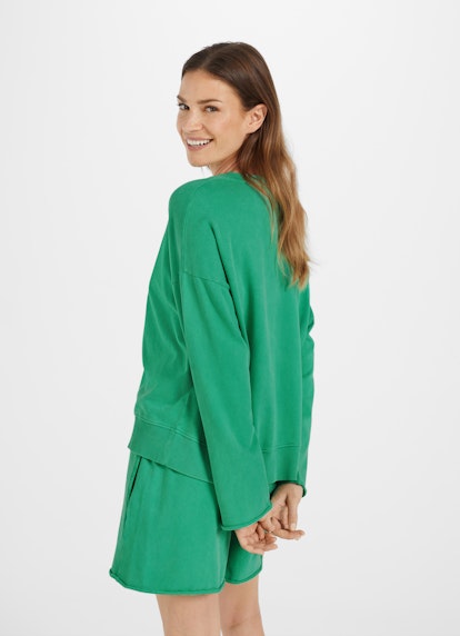 Coupe Loose Fit Sweat-shirts Sweatshirt emerald