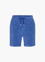Coupe Slim Fit Bermuda Terrycloth - Shorts french blue