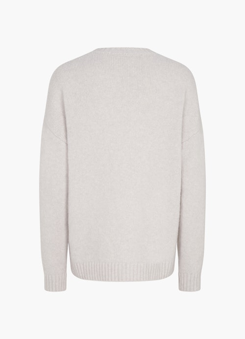 Taille unique Maille Fluffy Knit Sweater Apres Ski l.grey mel.