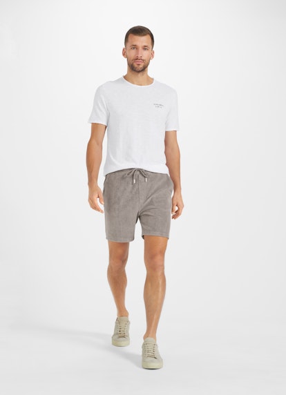 Coupe Slim Fit Bermuda Terrycloth - Shorts flannel