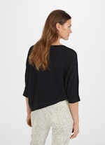 Casual Fit Knitwear Cashmere Blend - Sweater black