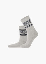 One Size Accessoires Socks l.grey mel.