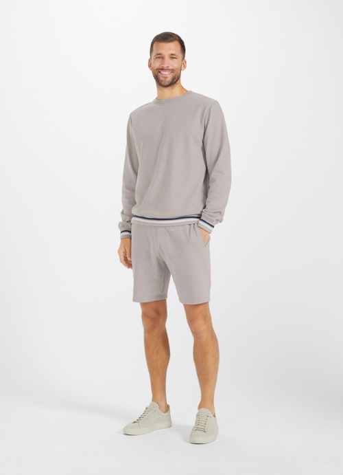 Regular Fit Sweatshirts Herringbone - Sweater flannel