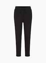 Coupe Casual Fit Pantalons Jersey Trousers black