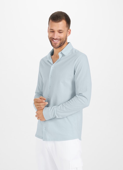 Regular Fit Shirts Jersey - Shirt ice blue
