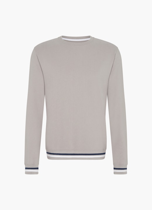 Regular Fit Sweatshirts Herringbone - Sweater flannel