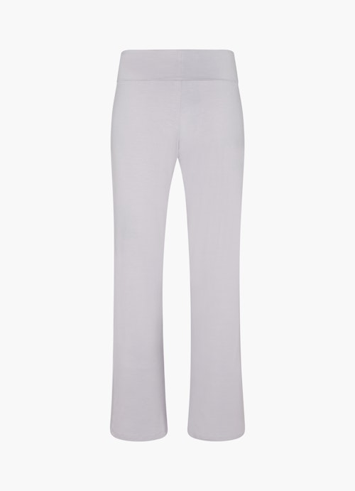 Wide Leg Pants Nightwear - Trousers crocus
