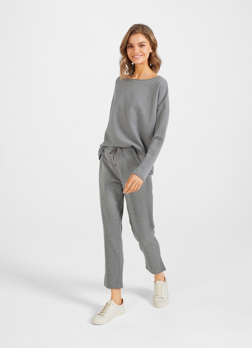 Coupe Loose Fit Sweat-shirts Sweat-shirt steel grey mel.