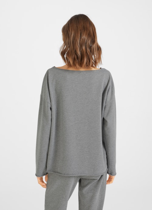 Coupe Loose Fit Sweat-shirts Sweat-shirt steel grey mel.