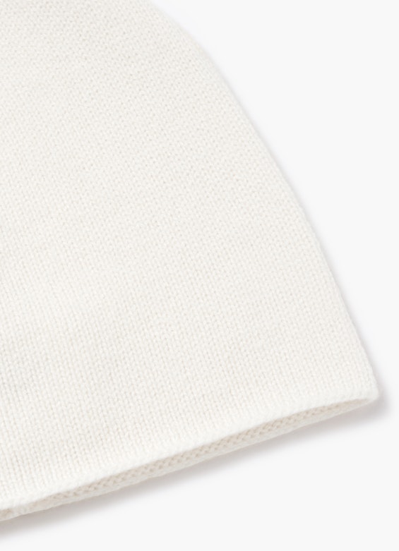 Regular Fit Knitwear Cashmere Blend - Cap eggshell