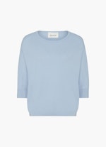 Regular Fit Sweatshirts Cashmere Blend - Sweater cash.blue