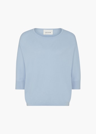 Regular Fit Sweatshirts Cashmere Blend - Pullover cash.blue