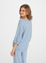 Regular Fit Sweatshirts Cashmere Blend - Sweater cash.blue