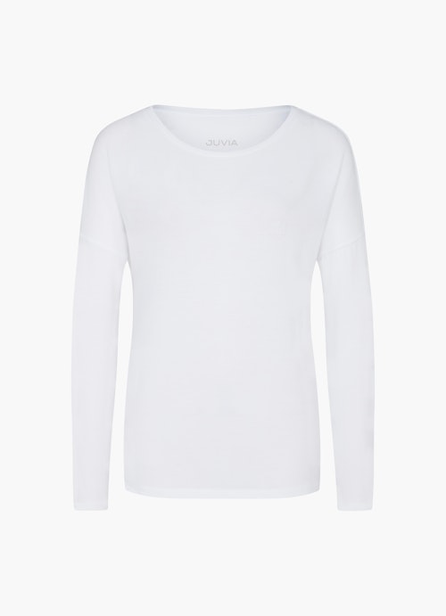 Regular Fit Sweatshirts Nightwear - Sweater white