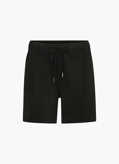 Regular Fit Bermudas Tech Velours - Shorts black