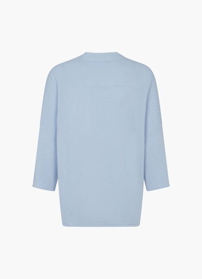 Casual Fit Knitwear Cashmere Blend - Cardigan cash.blue