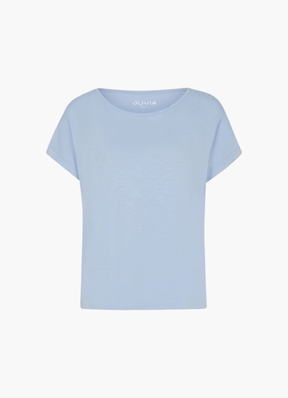 Coupe Boxy Fit T-shirts T-Shirt cash.blue