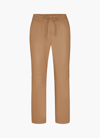 Coupe Regular Fit Pantalons Tech Velours - Trousers brown sugar