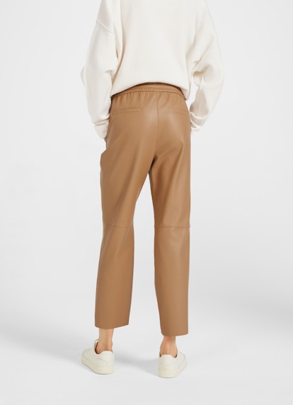 Coupe Regular Fit Pantalons Tech Velours - Trousers brown sugar