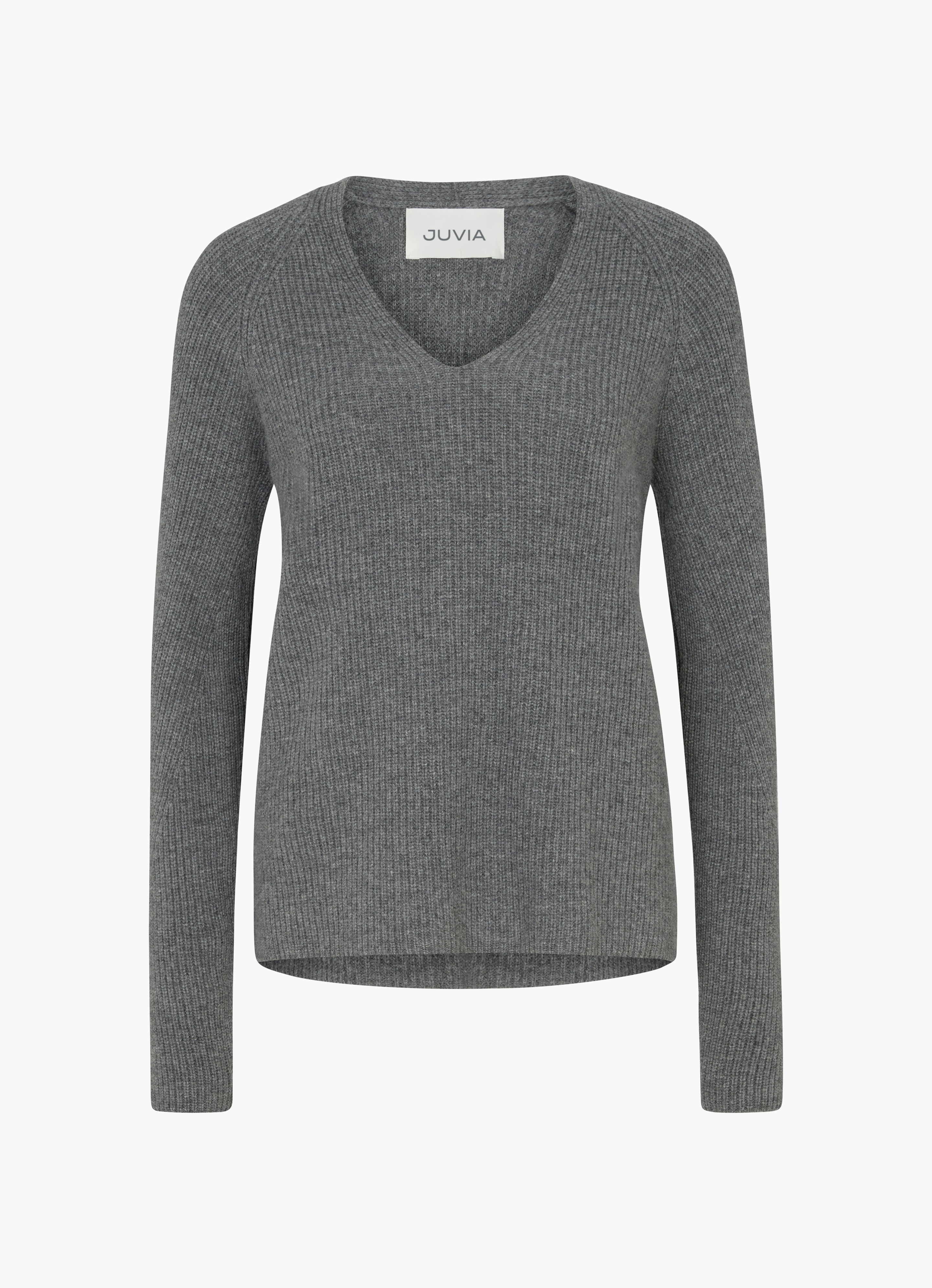 Grey Cashmere Blend Sweater Alara Buy Sweatshirts online at JUVIA