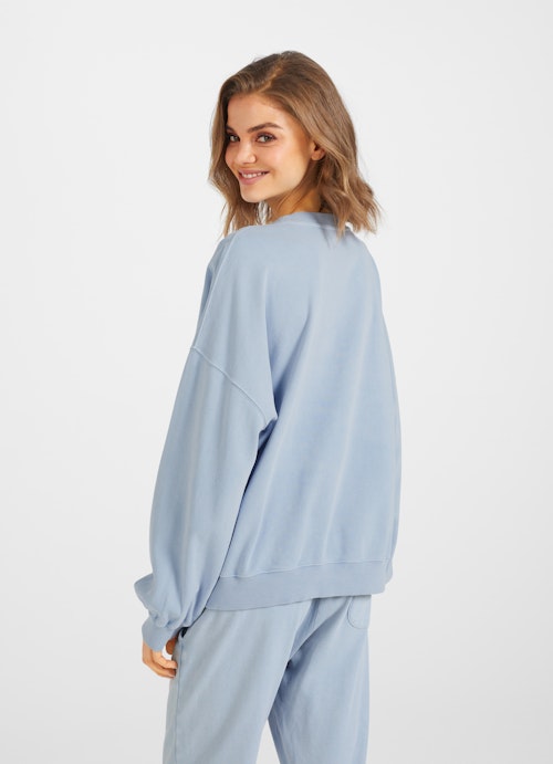 Loose Fit Sweatshirts Oversized - Sweatshirt cash.blue