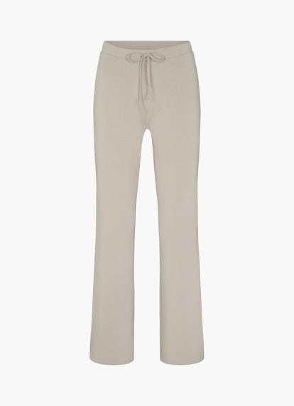 Wide Leg Fit Pants Wide Leg Fit - Jersey Trousers feather grey