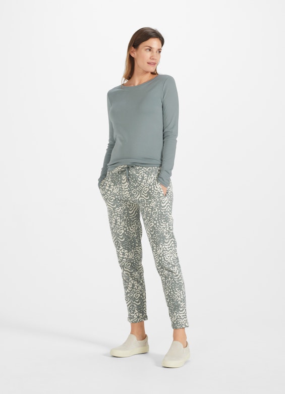 Modal Jersey - Leggings in Grau  Nightwear online kaufen bei JUVIA