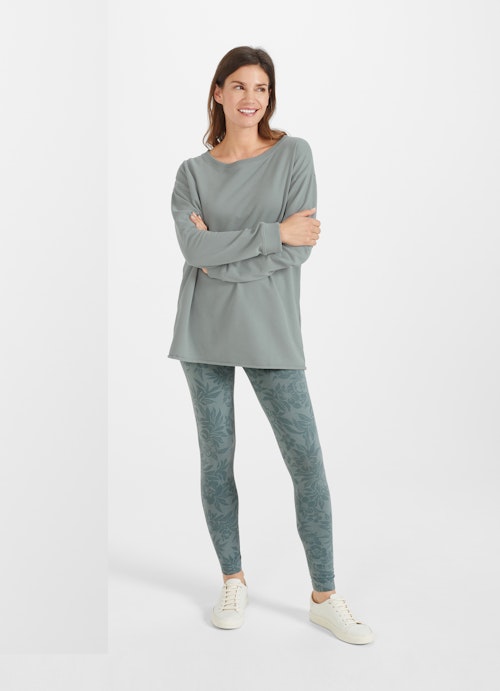 Oversized Fit Sweatshirts Oversized - Sweatshirt stormy green