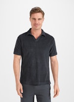 Regular Fit T-Shirts Terrycloth - Polo Shirt smoke