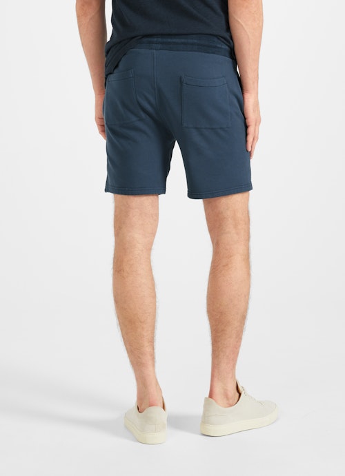 Slim Fit Bermudas Terrycloth - Shorts dark ink