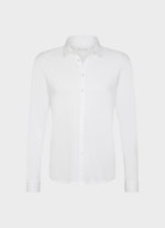 Coupe Regular Fit Chemises Jersey - Hemd white