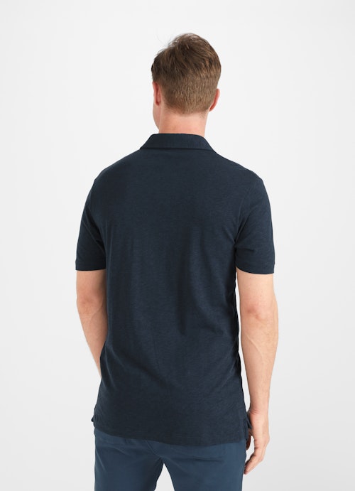 Regular Fit T-shirts Poloshirt dark ink