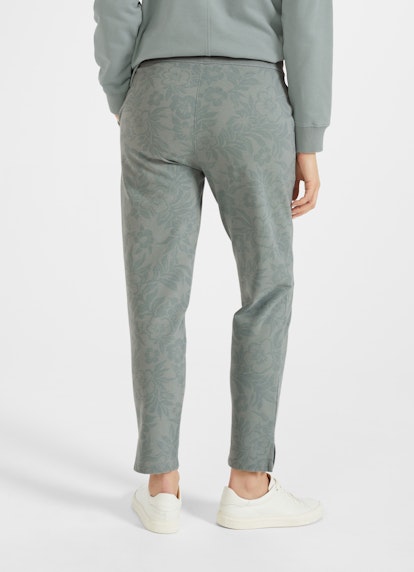 Casual Fit Pants High Waist - Sweatpants stormy green