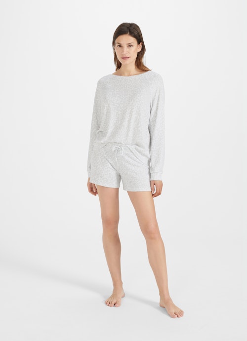 Casual Fit Nightwear Nightwear - Shorts white